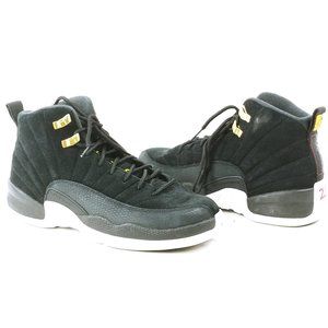 Nike Youth Air Jordan 12 Retro GS 'Reverse Taxi' Sneakers Size 6.5 (Posh344)